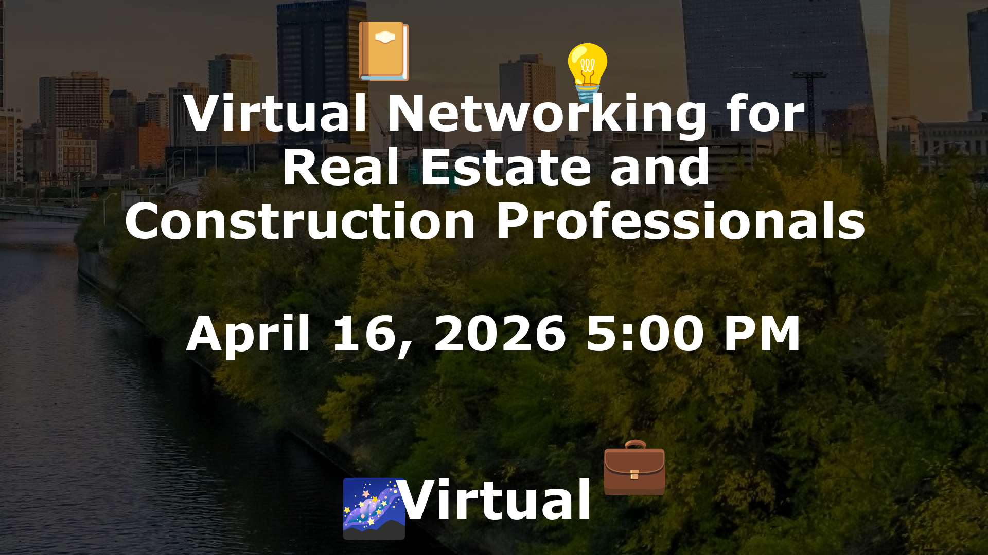 Virtual Networking for Real Estate and Construction Professionals event image